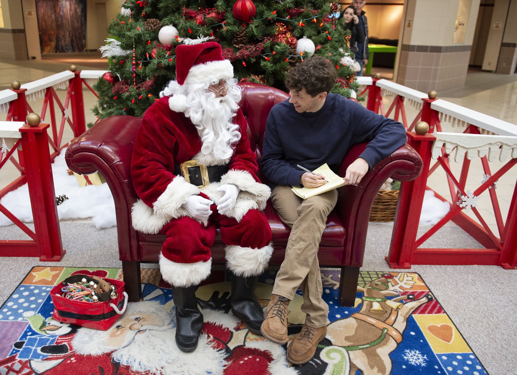 Bowen West interviews Santa Claus